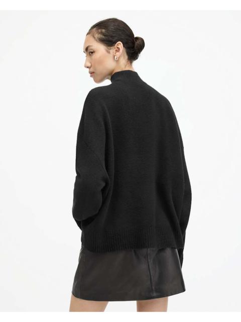 ALLSAINTS ASHA SOFT FLUFFY SWEATER