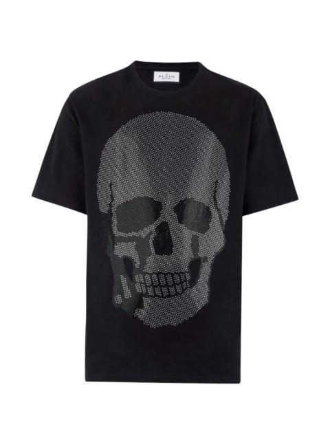 PHILIPP PLEIN round neck skull stones T-shirt