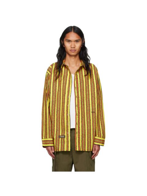 SPENCER BADU Yellow Printed Shirt