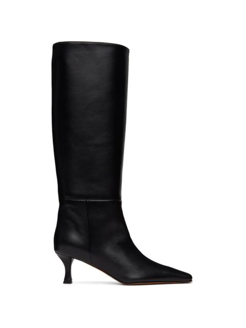 Proenza Schouler Black Trap Tall Boots