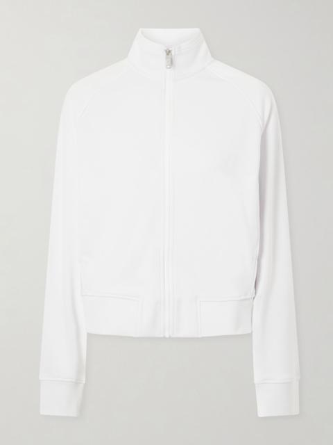 On Courtside logo-embroidered recycled shell tennis jacket White