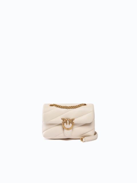 PINKO BABY LOVE BAG PUFF MAXI QUILT NEW BUCKLE SHOULDER BAG