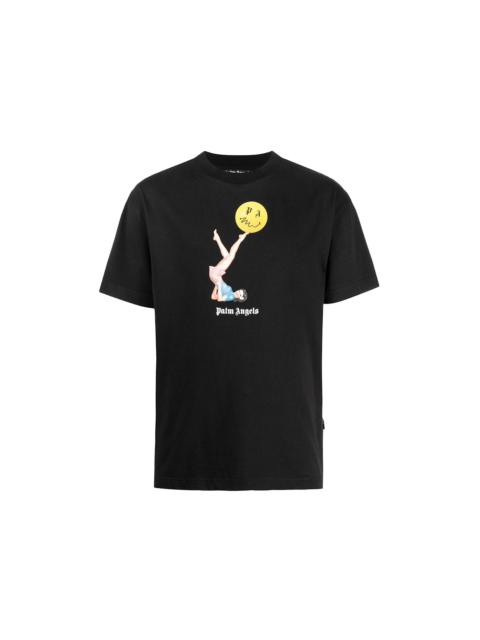 Palm Angels Palm Angels Juggler Pin Up Tee Black