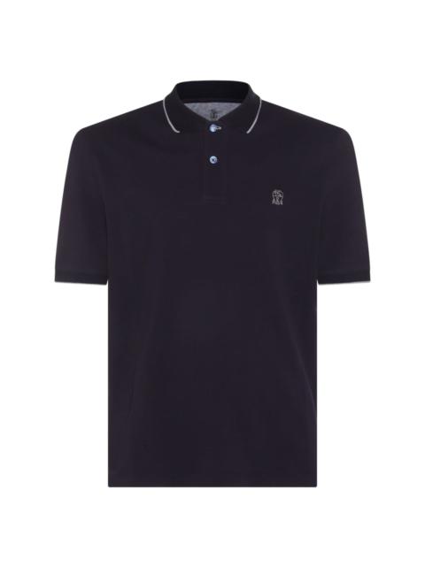 embroidered polo shirt