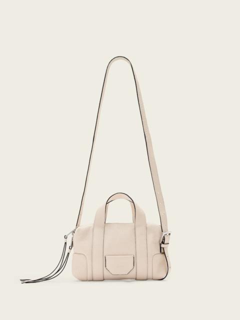 ALLSAINTS ARES COMPACT LEATHER CROSSBODY BAG