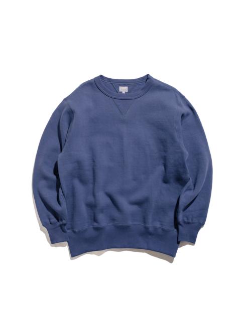 The Real McCoys The Real McCoy’s MC24113 10 Oz. Loopwheel Crewneck Sweatshirt MQ Navy