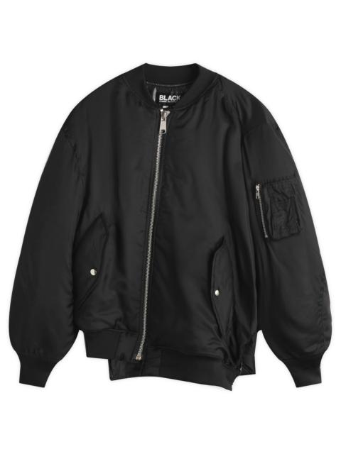 BLACK COMME des GARÇONS Comme des Garçons Black Asymetric Bomber Jacket