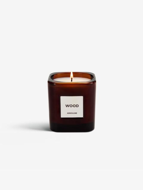 ASSOULINE Library Candle - Wood