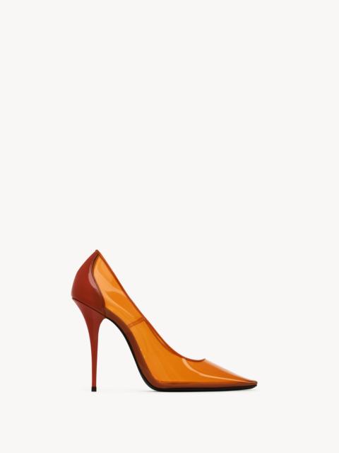 SAINT LAURENT FOLIE PUMPS IN TPU