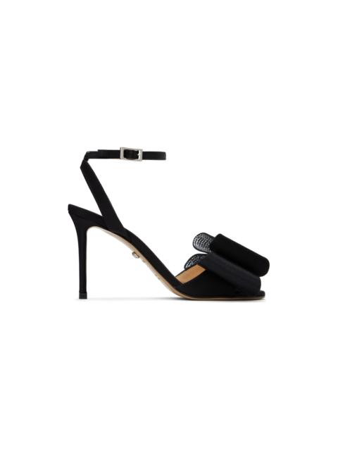 MACH & MACH Black 'Le Cadeau' 95 Heeled Sandals