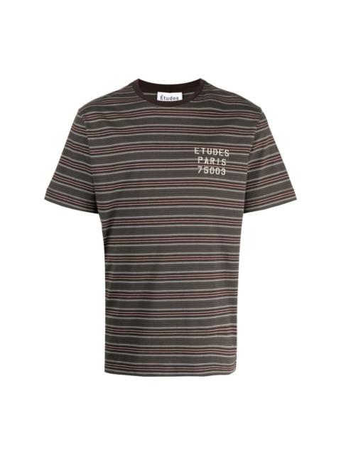 Étude striped cotton T-shirt