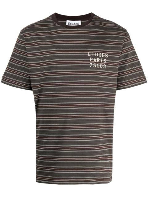 Étude striped cotton T-shirt