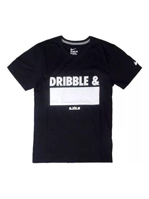 Nike Nike LeBron James DRIBBLE TEE Basketball Short Sleeve Black CK4259-010