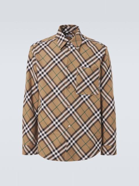 Burberry Burberry Check cotton shirt