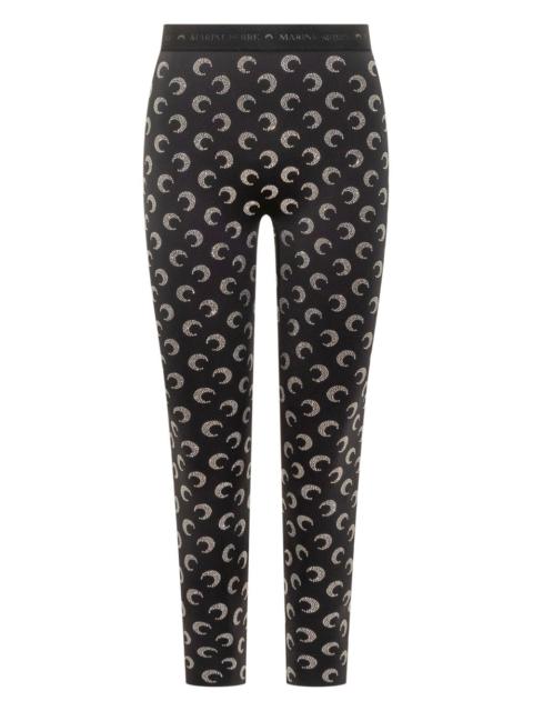 Marine Serre Recycled Strass leggings