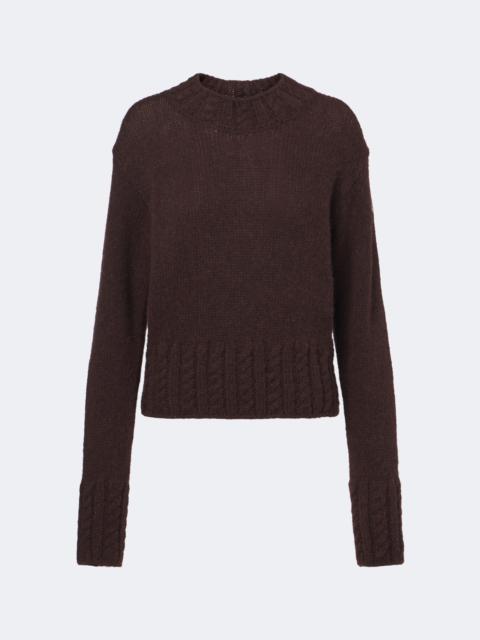 Moncler Alpaca and wool-blend sweater