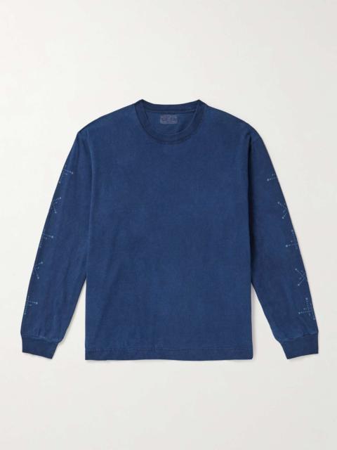 Blue Blue Japan Kobolevi Printed Cotton-Jersey T-Shirt
