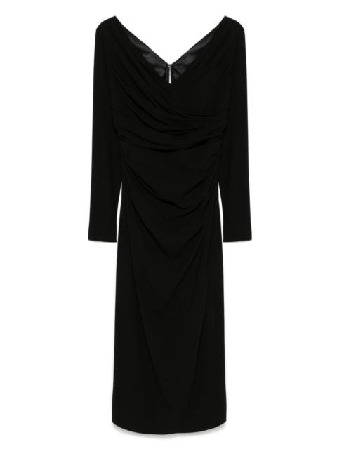 v-neck dress