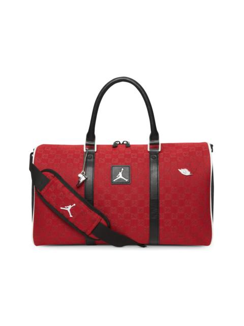 Jordan Jordan Air Jordan Monogram 25L Duffle Bag Varsity Red