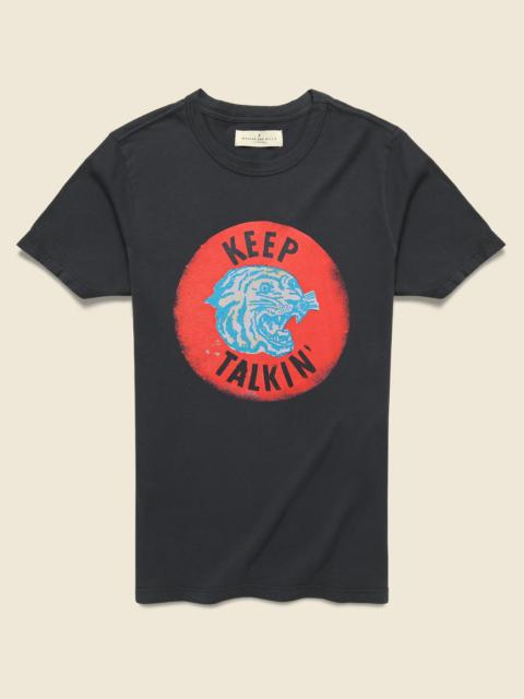 imogene + willie Keep Talkin Tee - Black
