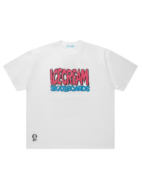 ICECREAM ICECREAM X GARFIELD COTTON T-SHIRT SKATEBOARDS