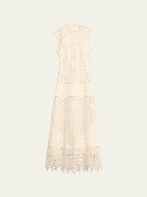 Flora Lace Maxi Dress