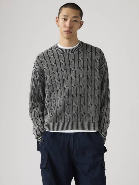 Levi's CARMEL CABLE CREW SWEATER