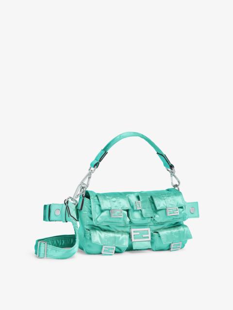 FENDI Turquoise nylon bag