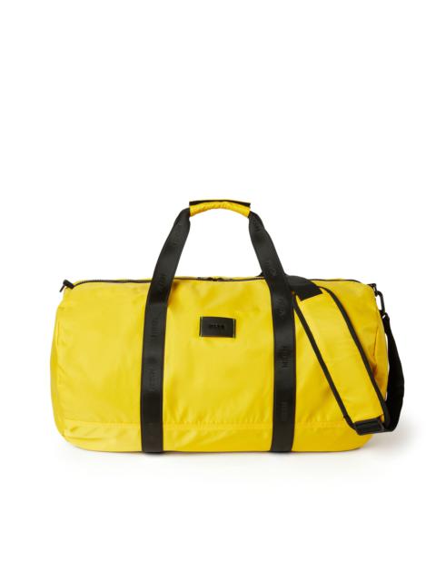 MSGM signature nylon duffle bag