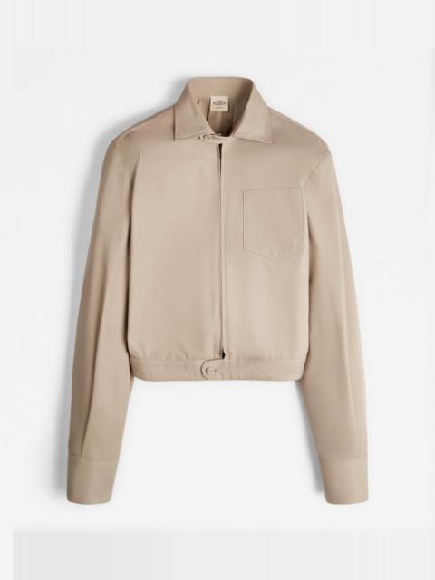 SHIRT JACKET - BEIGE