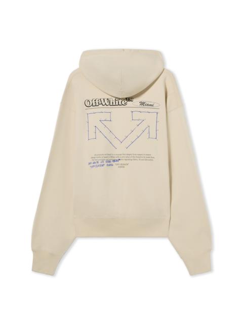 Off-White Cg_Uni_Miami_Connectdots Reg Hoodie