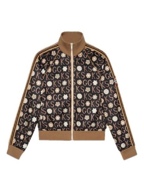 Gucci KS GG Patterned Track Jacket 'Black Ivory' 645217-XJC5Z-1080