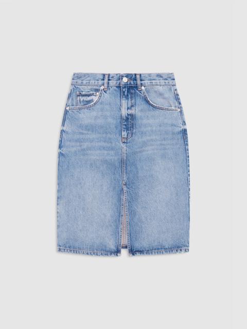 ANINE BING Jamey Skirt - Arbor Blue