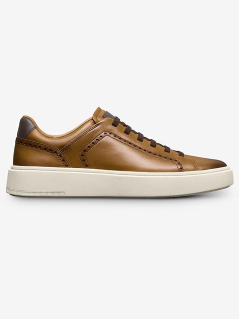 ALLEN EDMONDS Oliver Slip-on Stretch-lace Brogue Sneaker