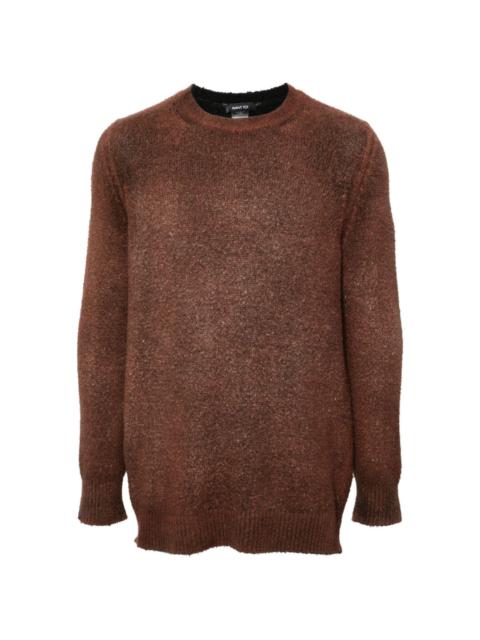 chunky-knit jumper