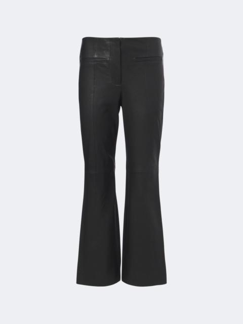 Proenza Schouler White Label Isadora leather flared pants