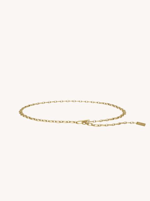 NILI LOTAN COLETTE CHAIN BELT