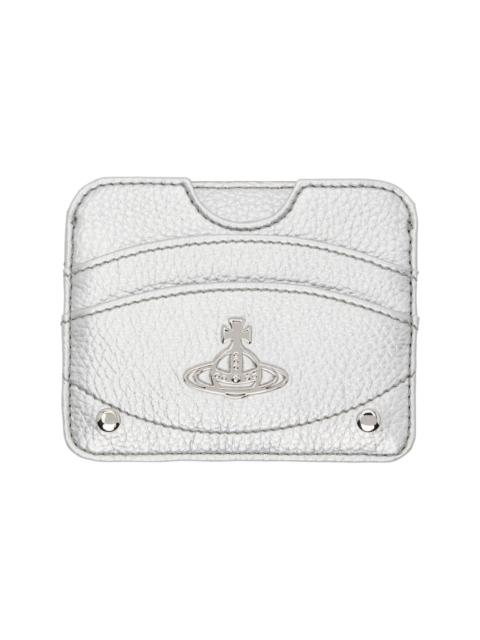 Vivienne Westwood Silver Half Moon Card Holder