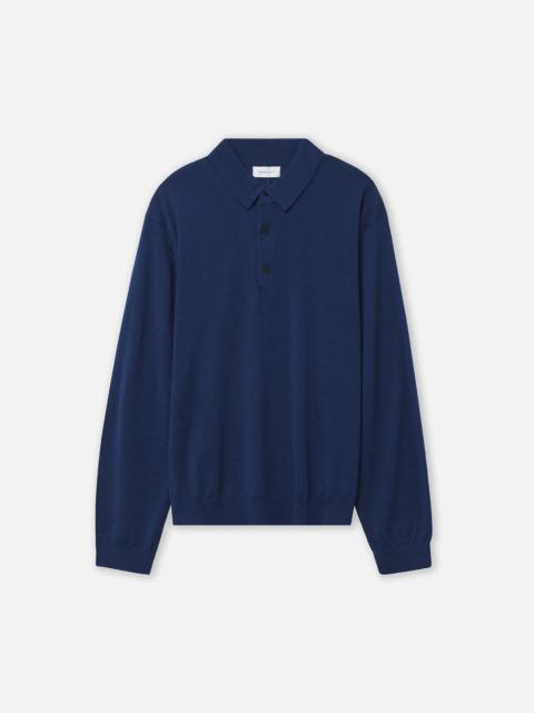 CASHMERE WOOL BLEND POLO