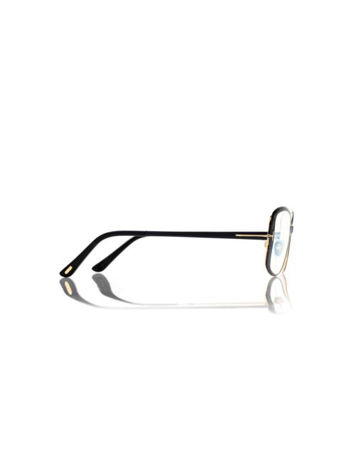 TOM FORD BLUE BLOCK RECTANGULAR OPTICALS