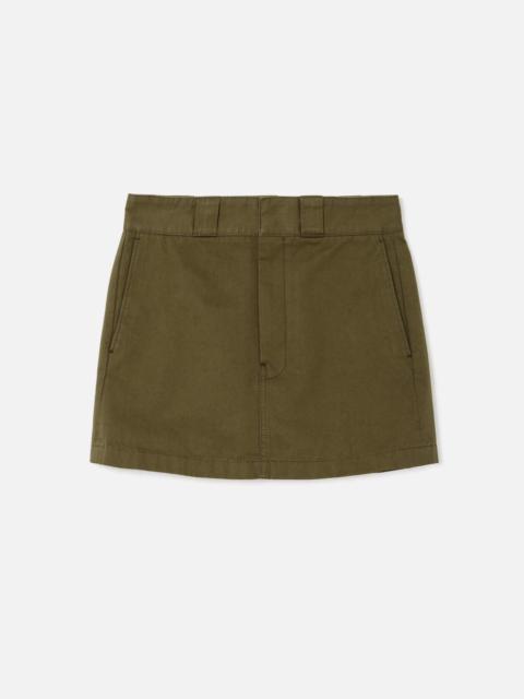 RE/DONE The Ollie Skirt - Army Green