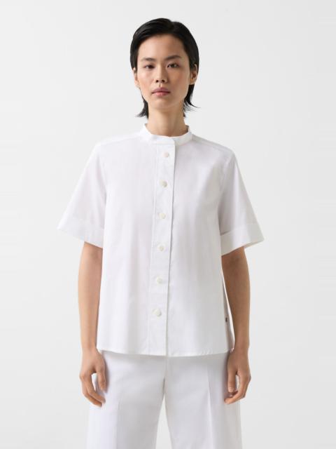 Avril Short-sleeve blouse in White