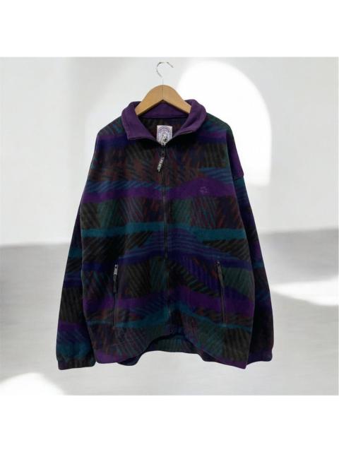 Other brands Vintage Jack Wolfskins Multicolor Fleece Jacket