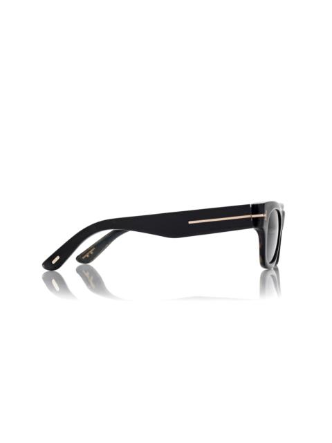 TOM FORD SQUARE HORN SUNGLASSES