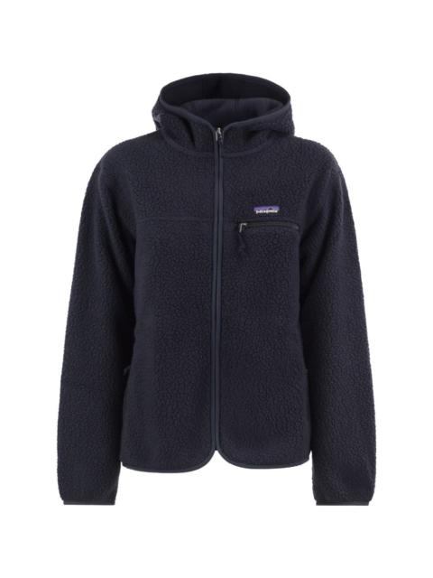 Patagonia teddy fleece hooded jacket