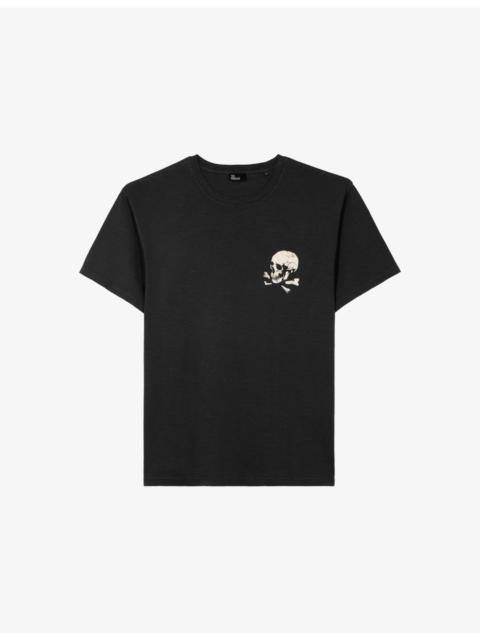 The Kooples Skull Graphic-Print Cotton-Jersey T-Shirt