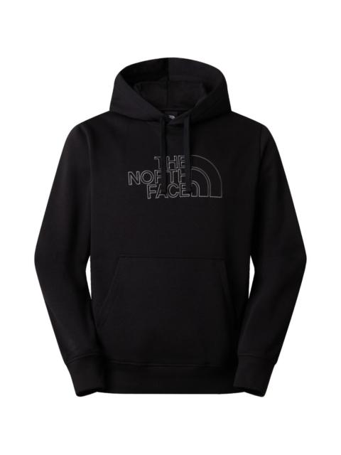 The North Face logo front pocket hoodie