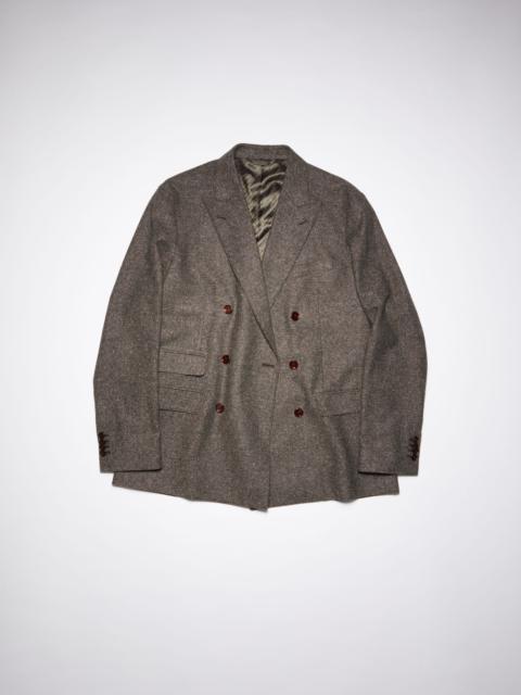 Acne Studios Tailored suit jacket - Brown melange