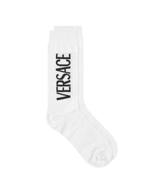 Versace Logo Sock