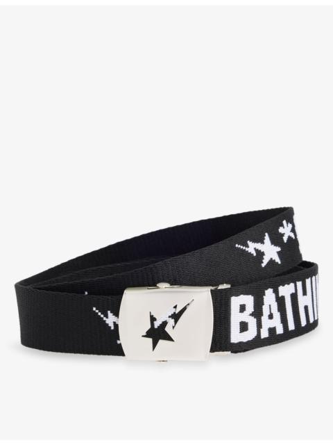 A BATHING APE® Logo-Print Gi Belt